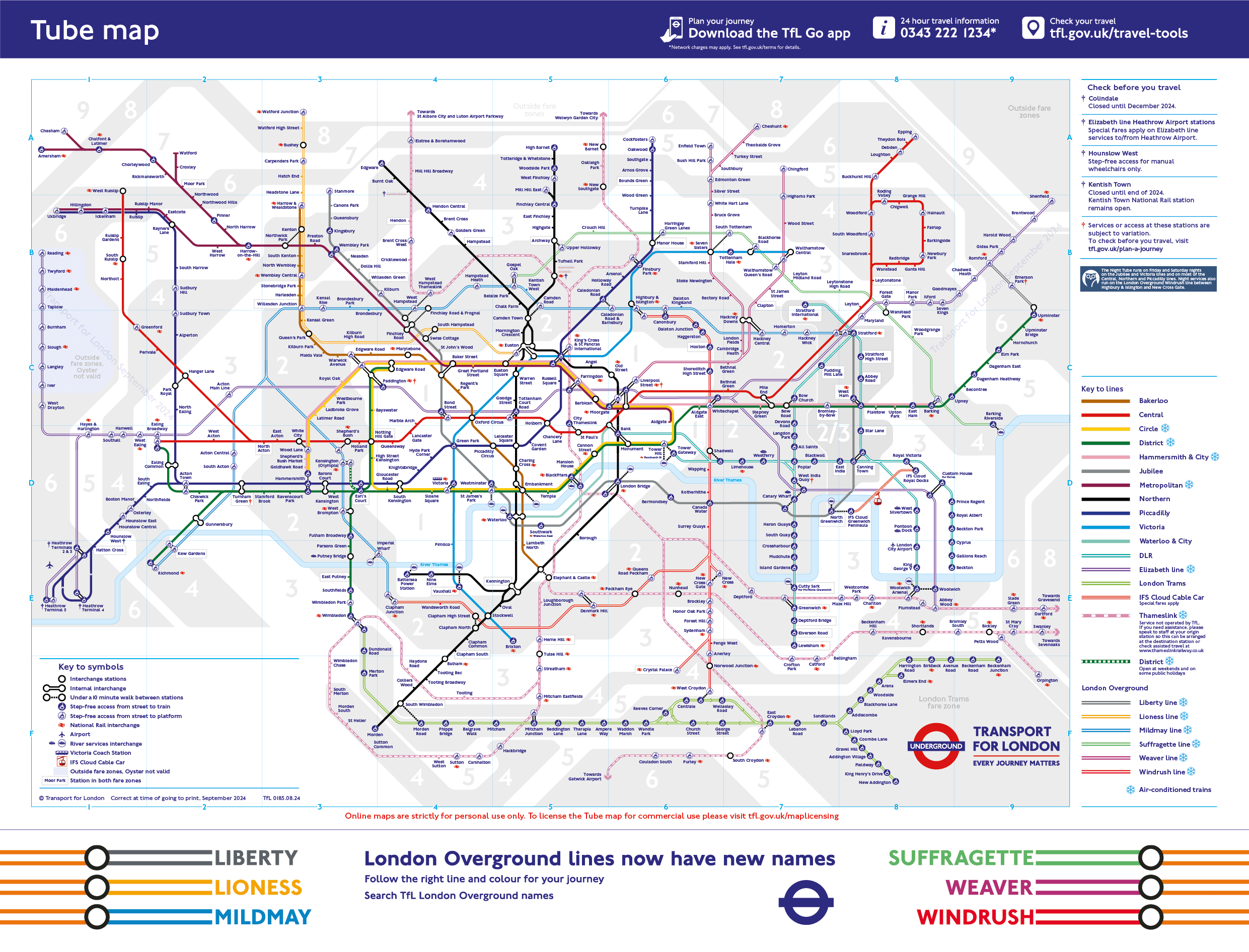 London Underground map